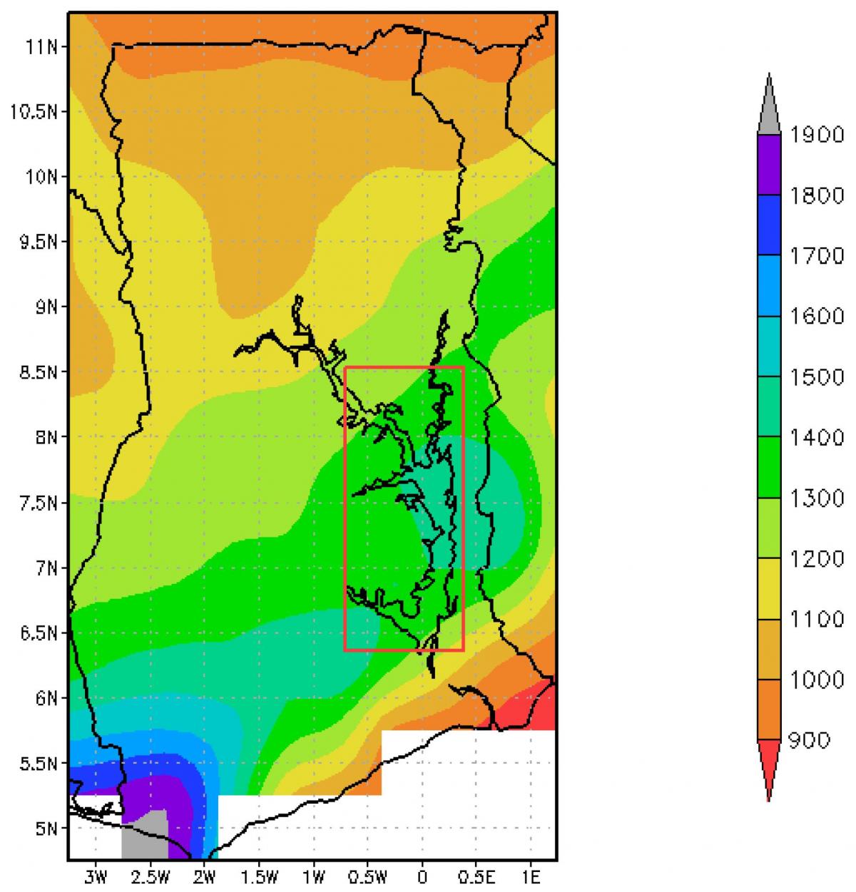 climáticas mapa de cedi