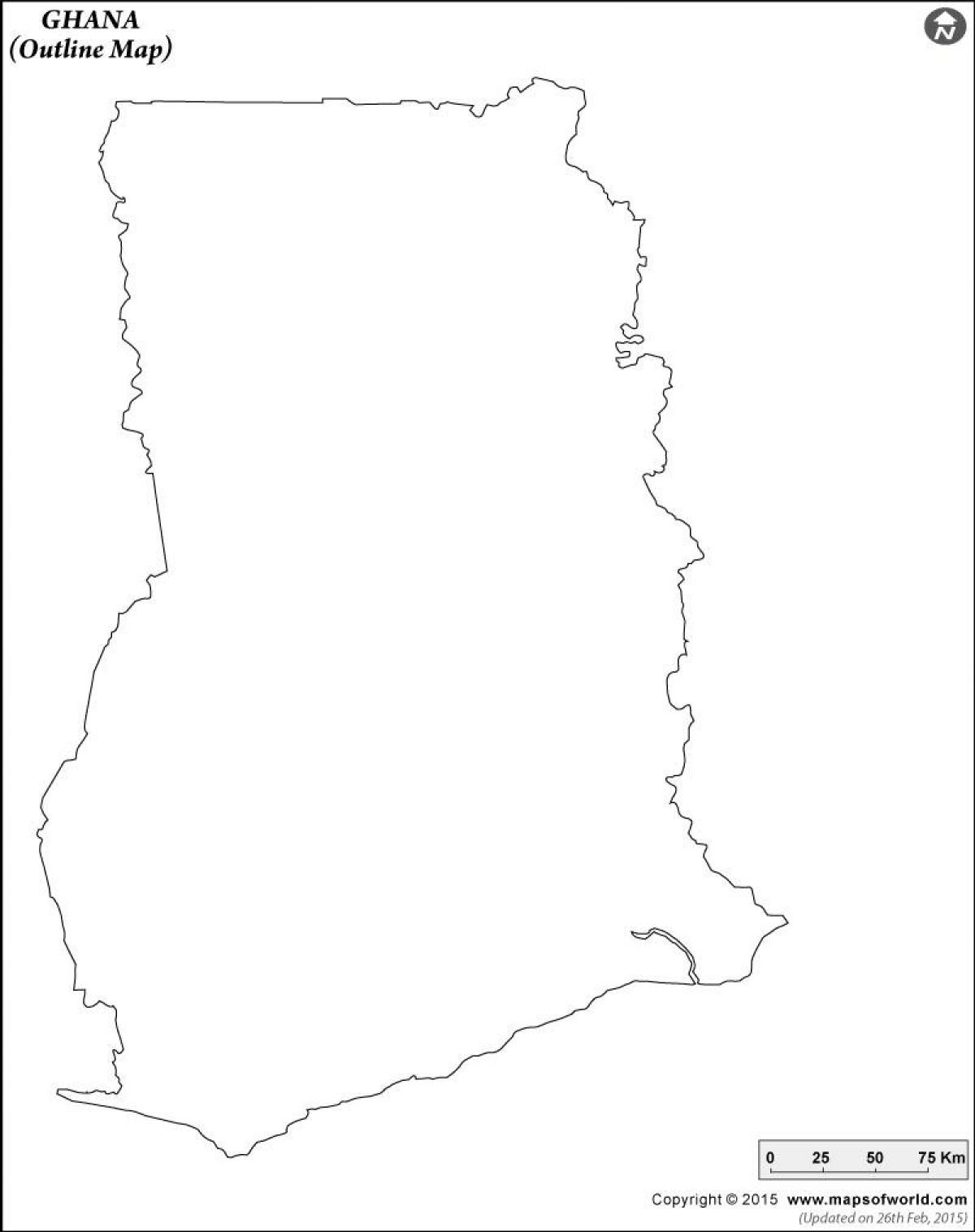 en branco mapa de cedi