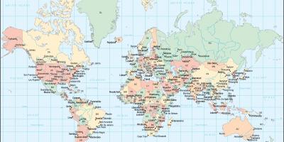 Cedi país no mapa do mundo